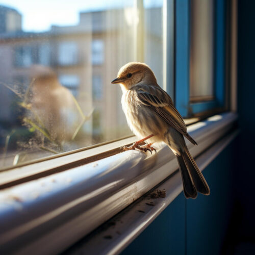 Vogelschutzfolie Fenster Berlin